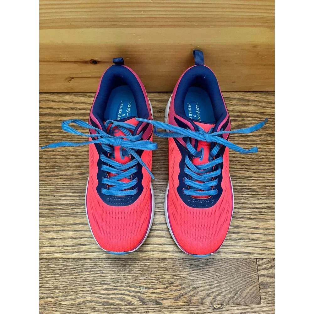 Easy Spirit Denise Austin Melida Walking Shoes Hot Pink Blue 6M SEMELIDA2-HS